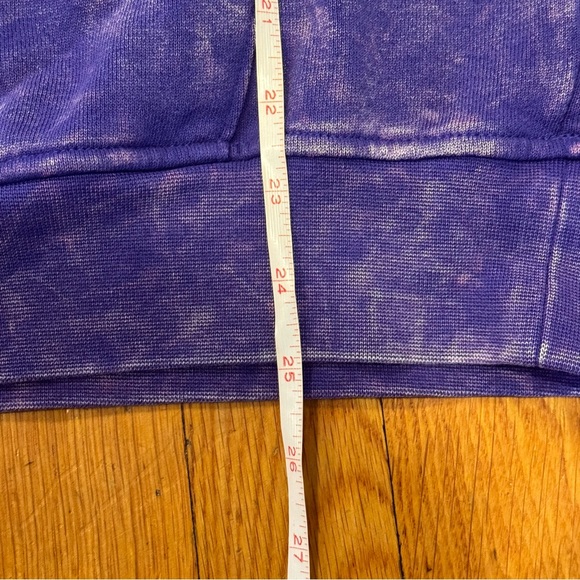 Jordan Men Hoodie Purple Medium Hooded Sweatshirt - Picture 9 of 10